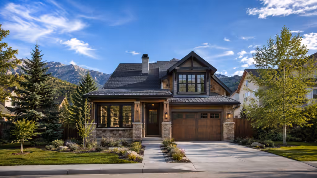 A custom home designed and built by Genco Homes in Colorado.