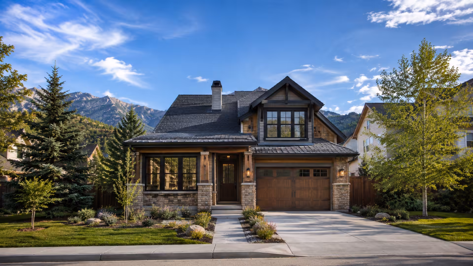A custom home designed and built by Genco Homes in Colorado.