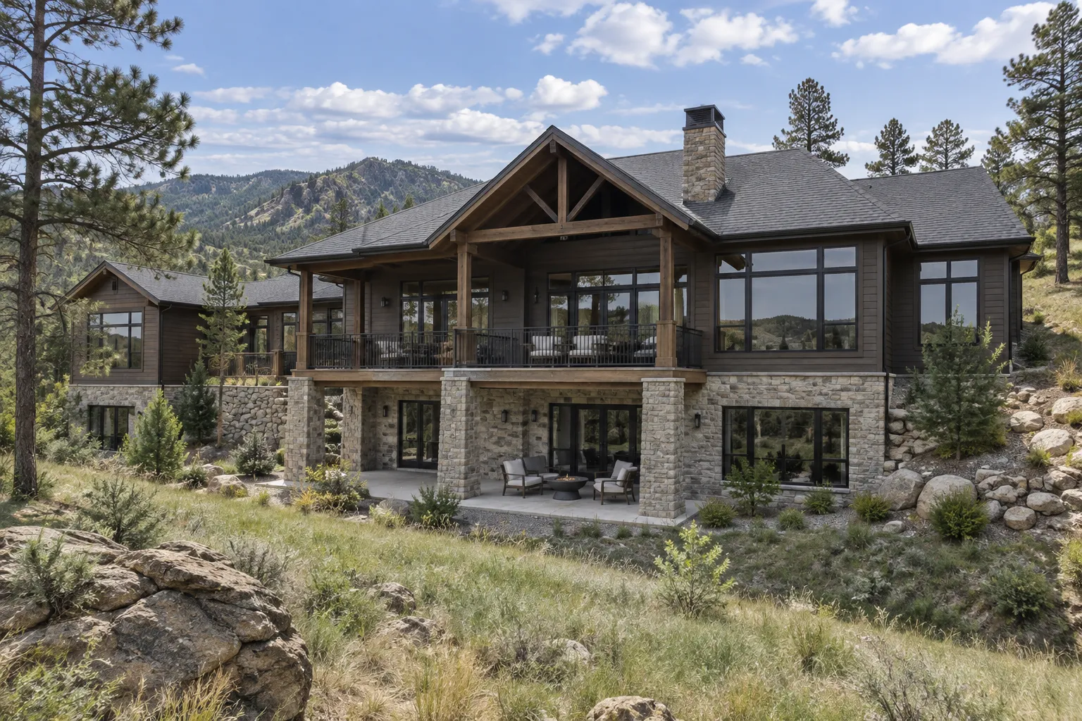 Design concept rendering: The Overlook exterior